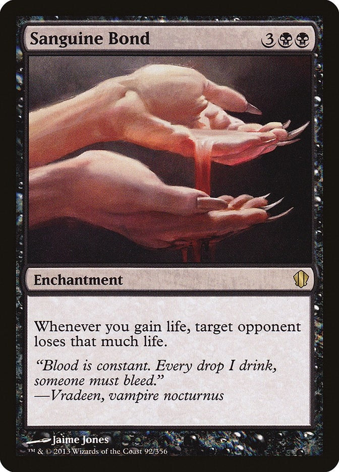 Image for Sanguine Bond (92) - Magic: The Gathering