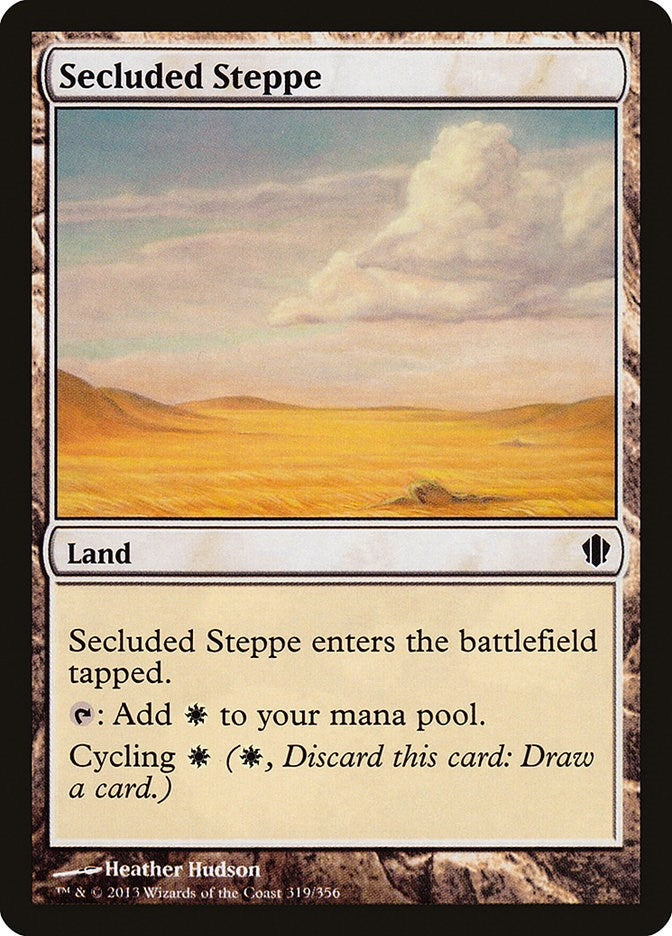 Image for Secluded Steppe (319) (C13) - Magic: The Gathering