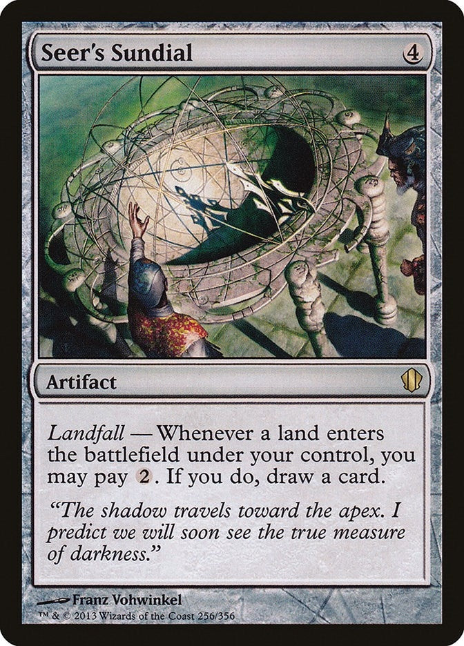 Image for Seer's Sundial (256) (C13) - Magic: The Gathering
