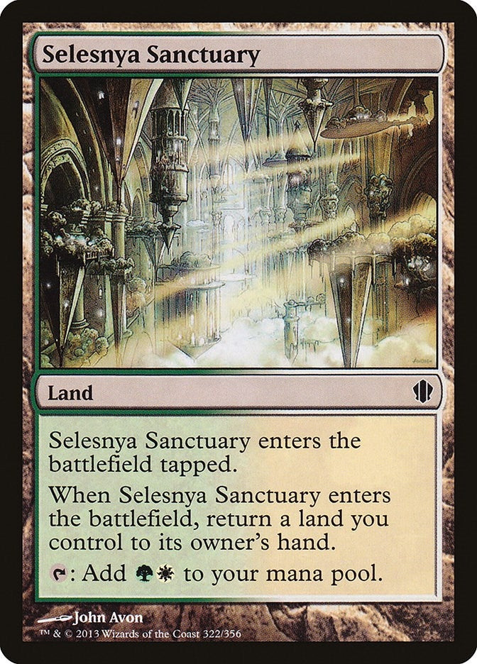 Image for Selesnya Sanctuary (322) (C13) - Magic: The Gathering