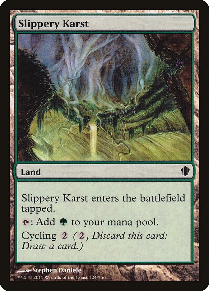 Image for Slippery Karst (324) (C13) - Magic: The Gathering