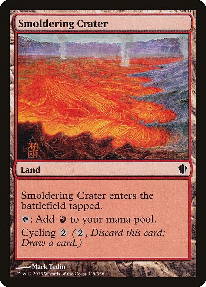 Image for Smoldering Crater (325) (C13) - Magic: The Gathering