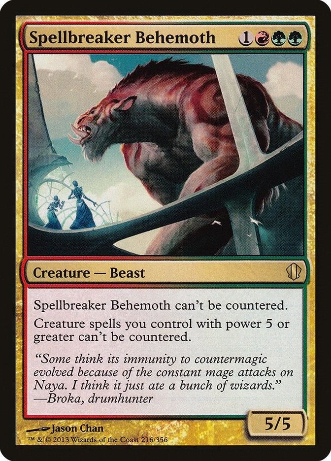 Image for Spellbreaker Behemoth (216) (C13) - Magic: The Gathering