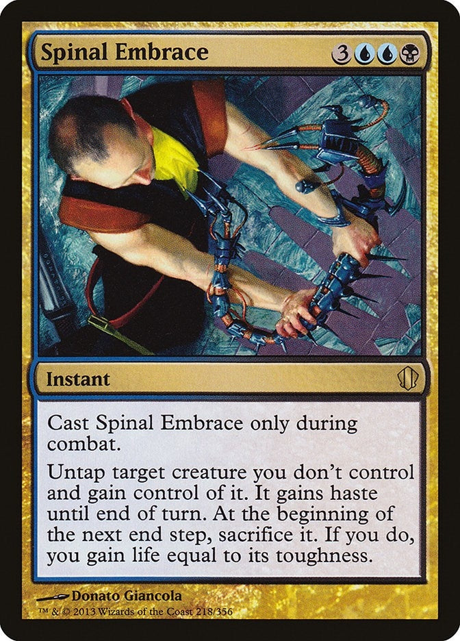 Image for Spinal Embrace (218) (C13) - Magic: The Gathering