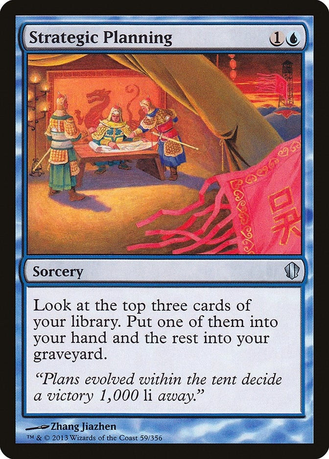 Image for Strategic Planning (59) (C13) - Magic: The Gathering