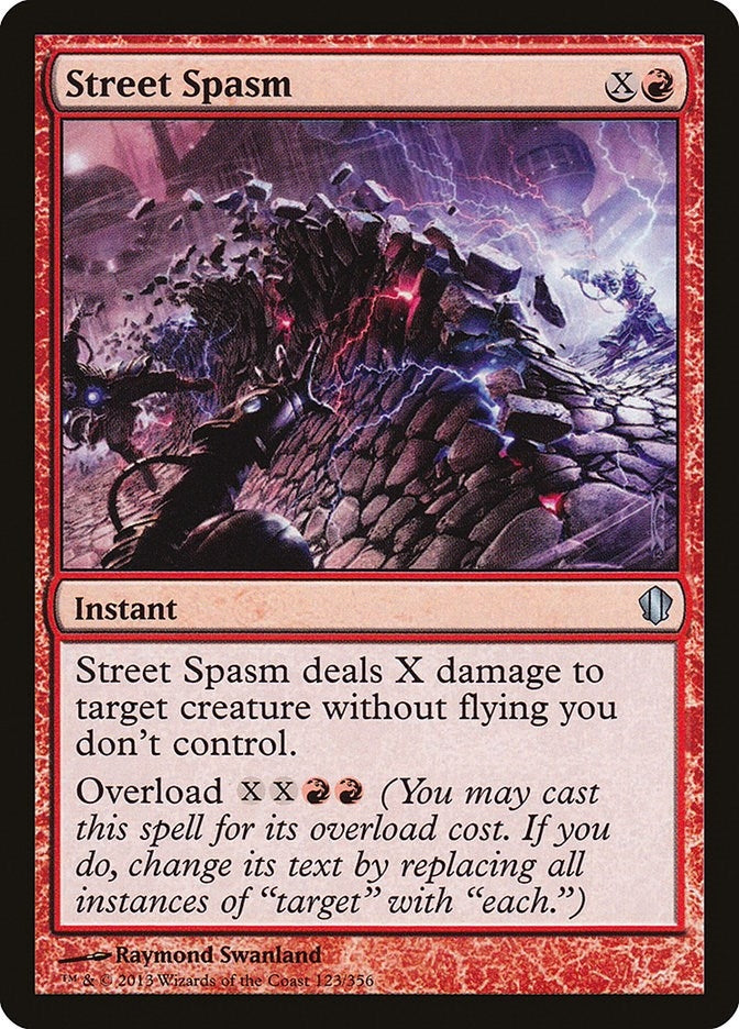Image for Street Spasm (123) (C13) - Magic: The Gathering