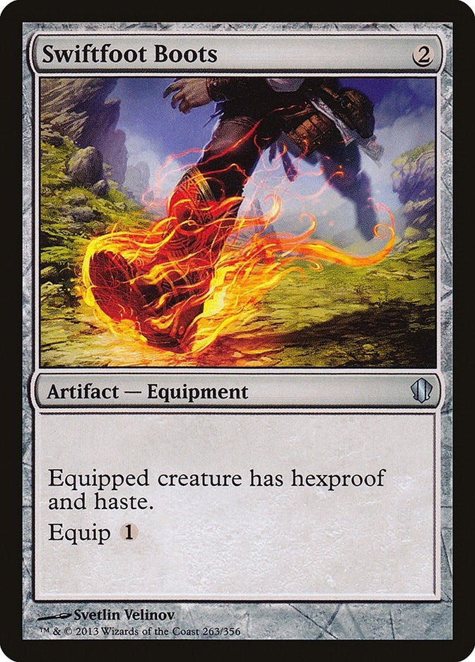 Image for Swiftfoot Boots (263) - Magic: The Gathering
