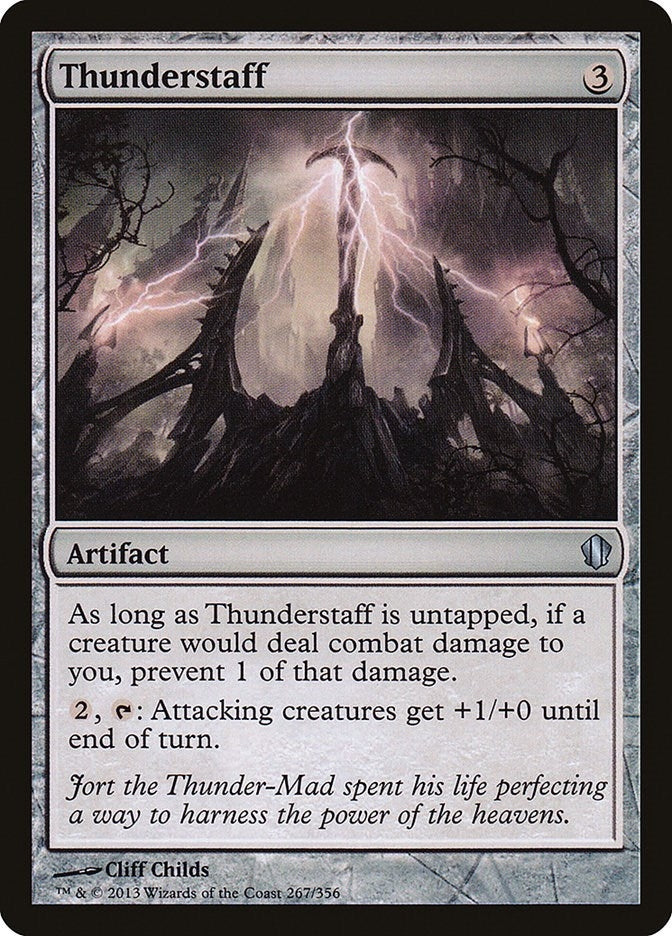 Image for Thunderstaff (267) (C13) - Magic: The Gathering