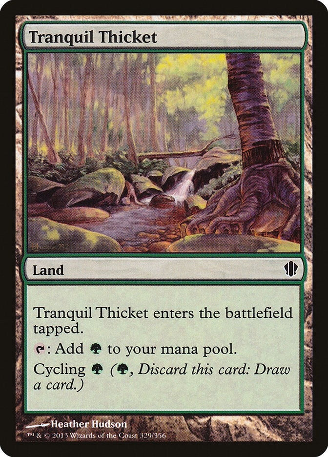 Image for Tranquil Thicket (329) (C13) - Magic: The Gathering