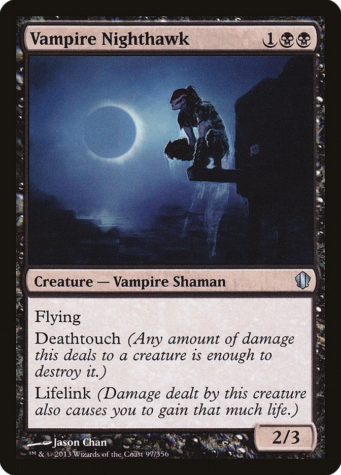 Image for Vampire Nighthawk (97) (C13) - Magic: The Gathering