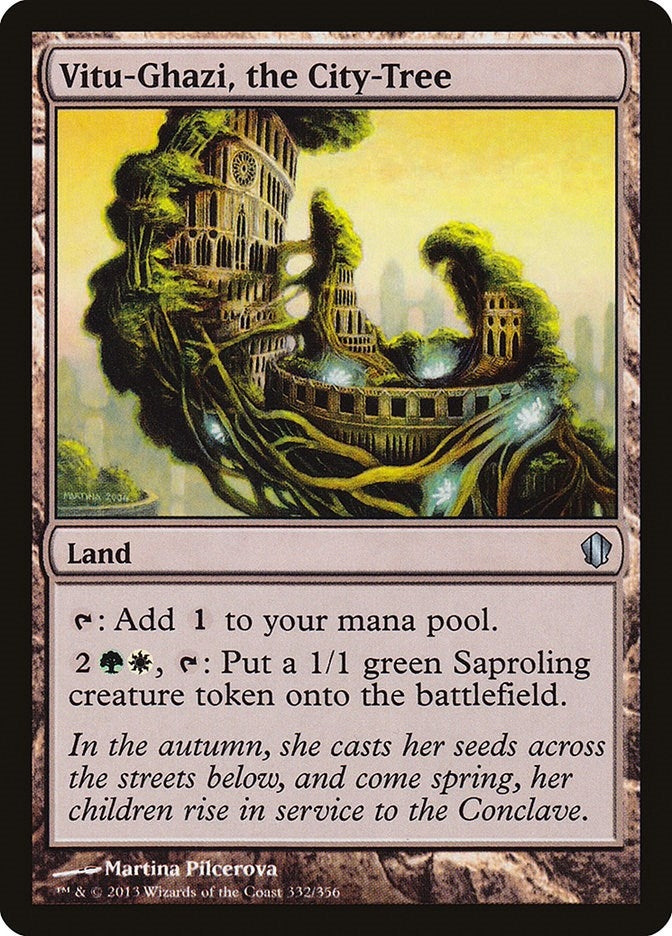 Image for Vitu-Ghazi, the City-Tree (332) (C13) - Magic: The Gathering