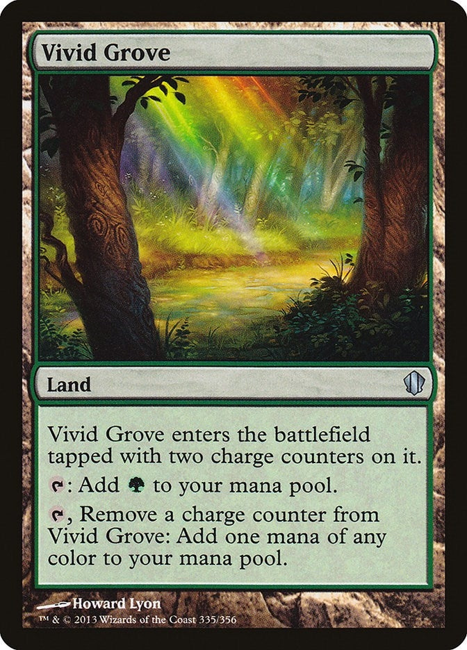 Image for Vivid Grove (335) (C13) - Magic: The Gathering