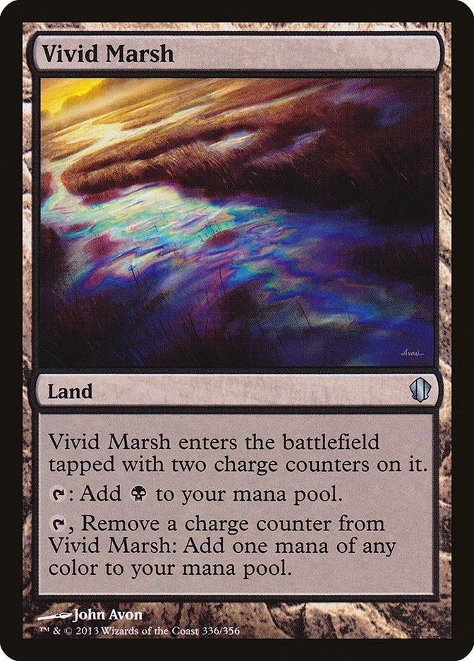 Image for Vivid Marsh (336) - Magic: The Gathering