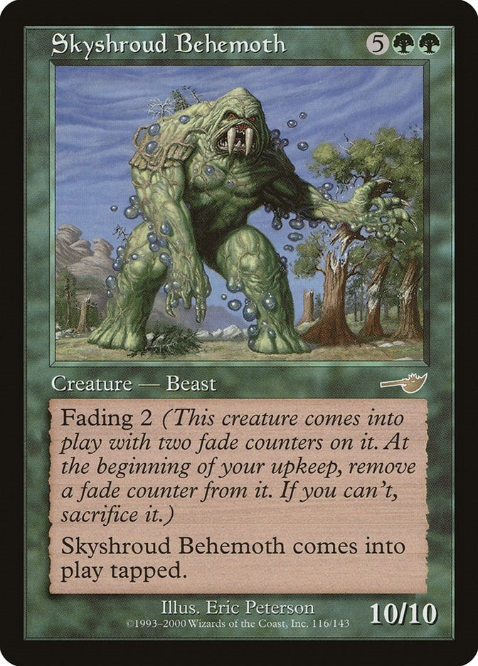 Image for Skyshroud Behemoth (116) - Magic: The Gathering
