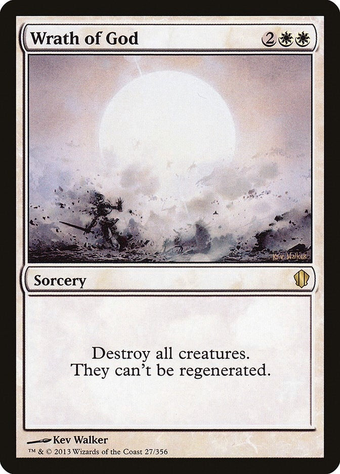Image for Wrath of God (27) (C13) - Magic: The Gathering