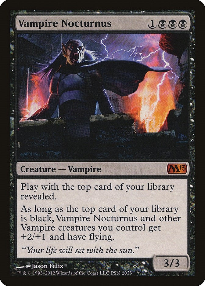 Image for Vampire Nocturnus (PSN 2013) - Magic: The Gathering