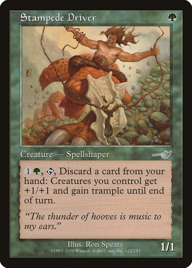 Image for Stampede Driver (122) - Magic: The Gathering