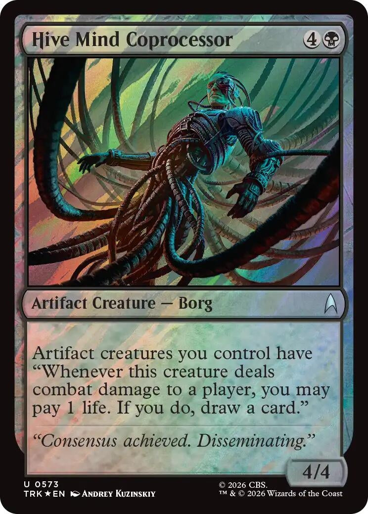 Image for Hive Mind Coprocessor (Surge Foil) (573) (TRK) - Magic: The Gathering