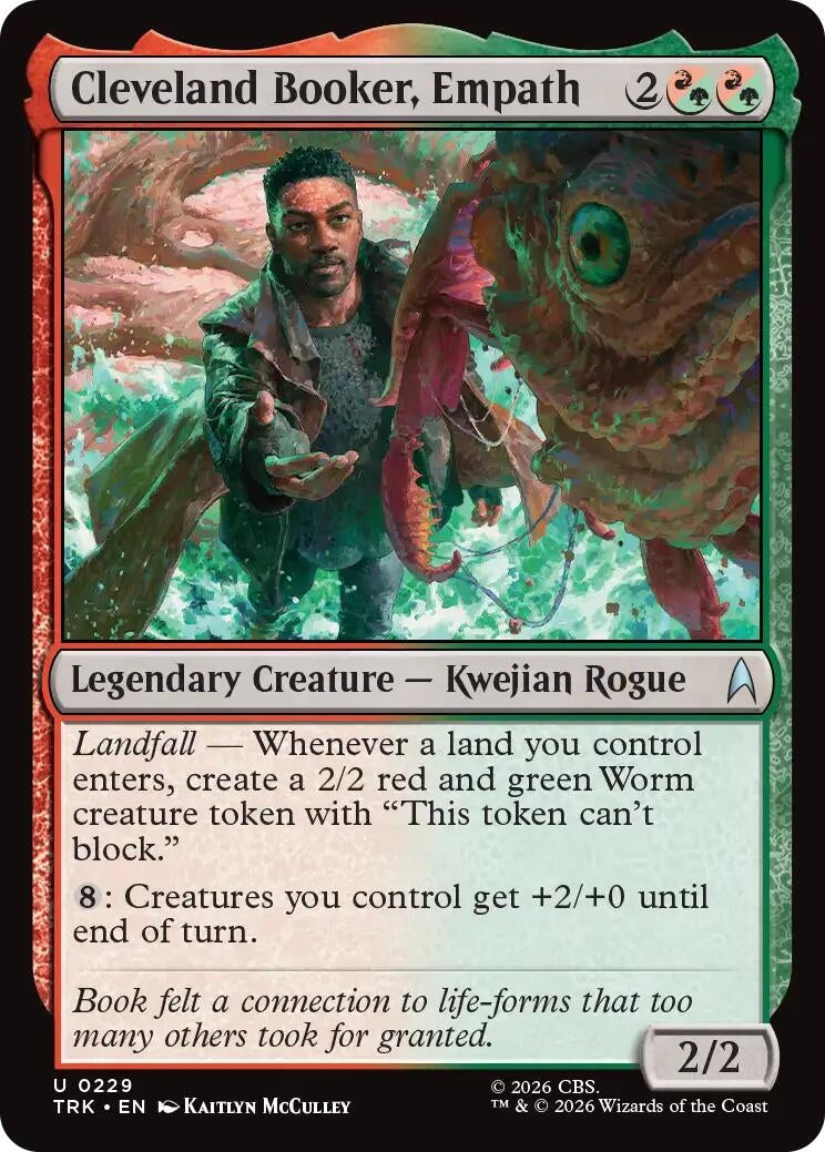 Image for Cleveland Booker, Empath (229) (TRK) - Magic: The Gathering
