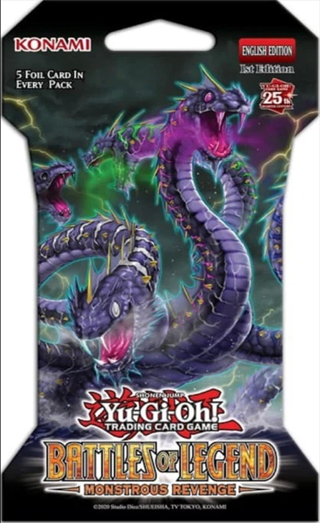 Image for Battles of Legend: Monstrous revenge Sleeved Booster Pack - YuGiOh
