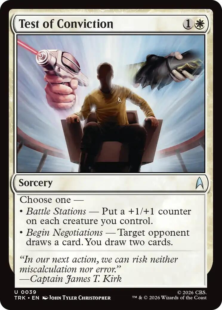 Image for Test of Conviction (39) (TRK) - Magic: The Gathering