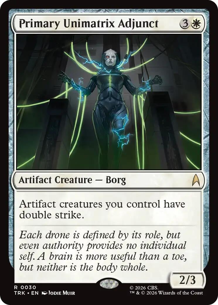 Image for Primary Unimatrix Adjunct (30) (TRK) - Magic: The Gathering
