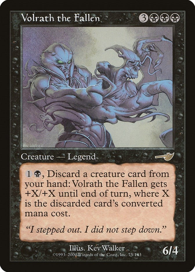 Image for Volrath the Fallen (75) - Magic: The Gathering