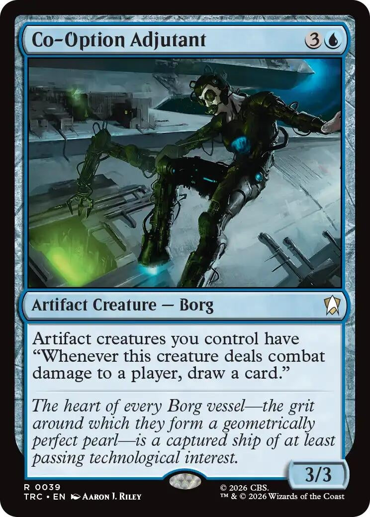 Image for Co-Option Adjutant (39) (TRC) - Magic: The Gathering