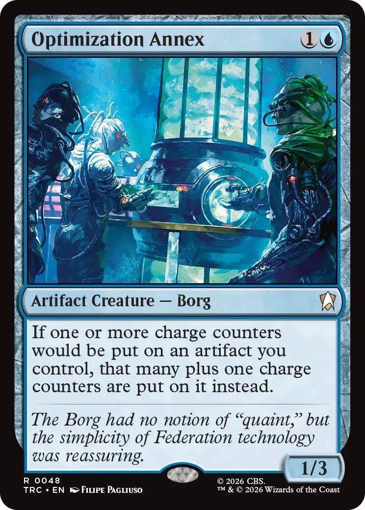Image for Optimization Annex (Surge Foil) (48) (TRC) - Magic: The Gathering