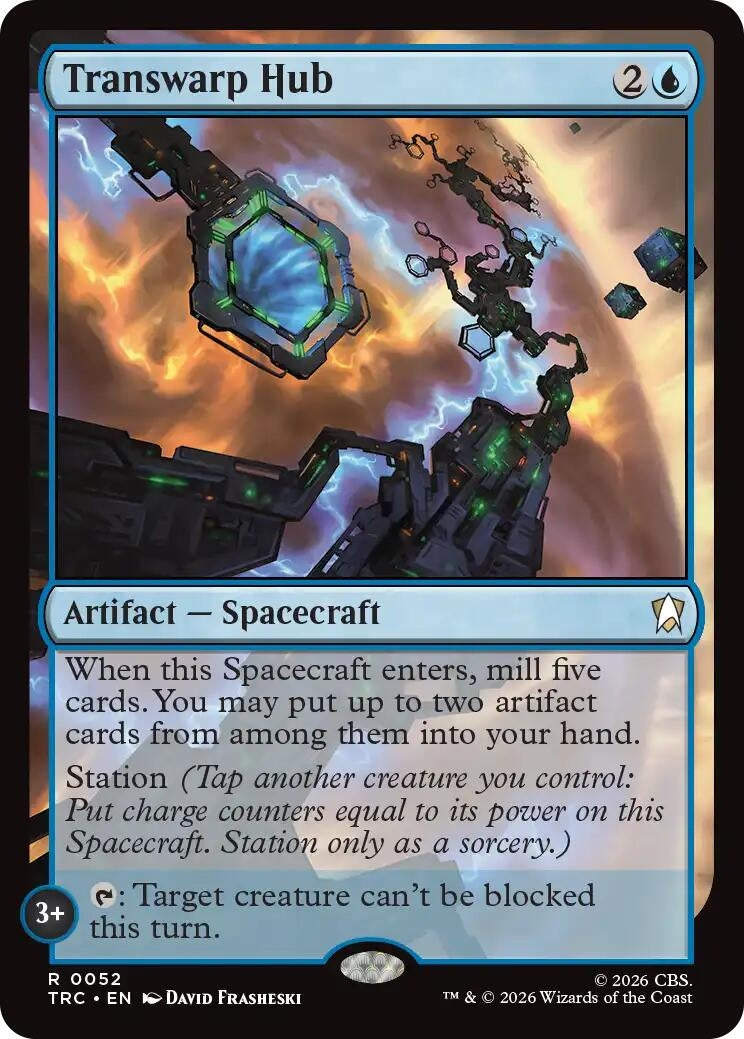 Image for Transwarp Hub (Surge Foil) (52) (TRC) - Magic: The Gathering