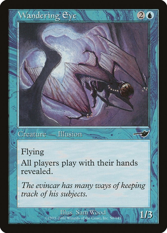 Image for Wandering Eye (50) - Magic: The Gathering