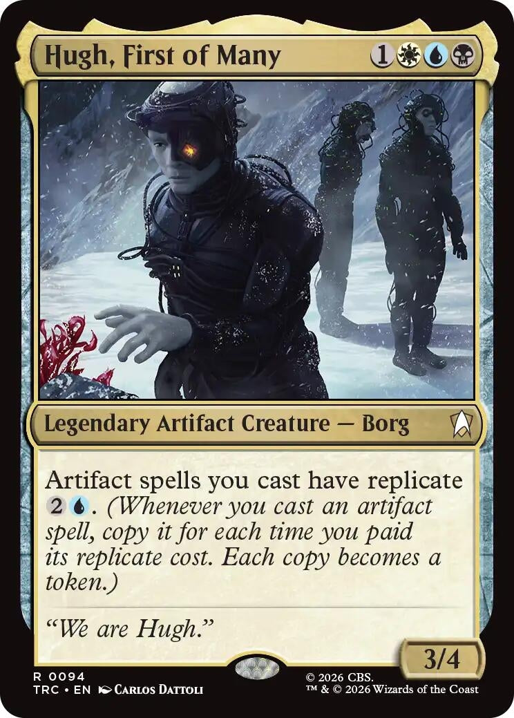 Image for Hugh, First of Many (Surge Foil) (94) (TRC) - Magic: The Gathering
