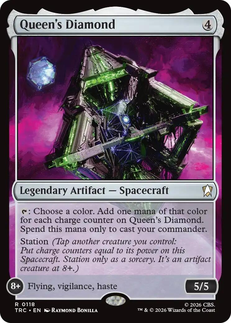 Image for Queen's Diamond (118) (TRC) - Magic: The Gathering