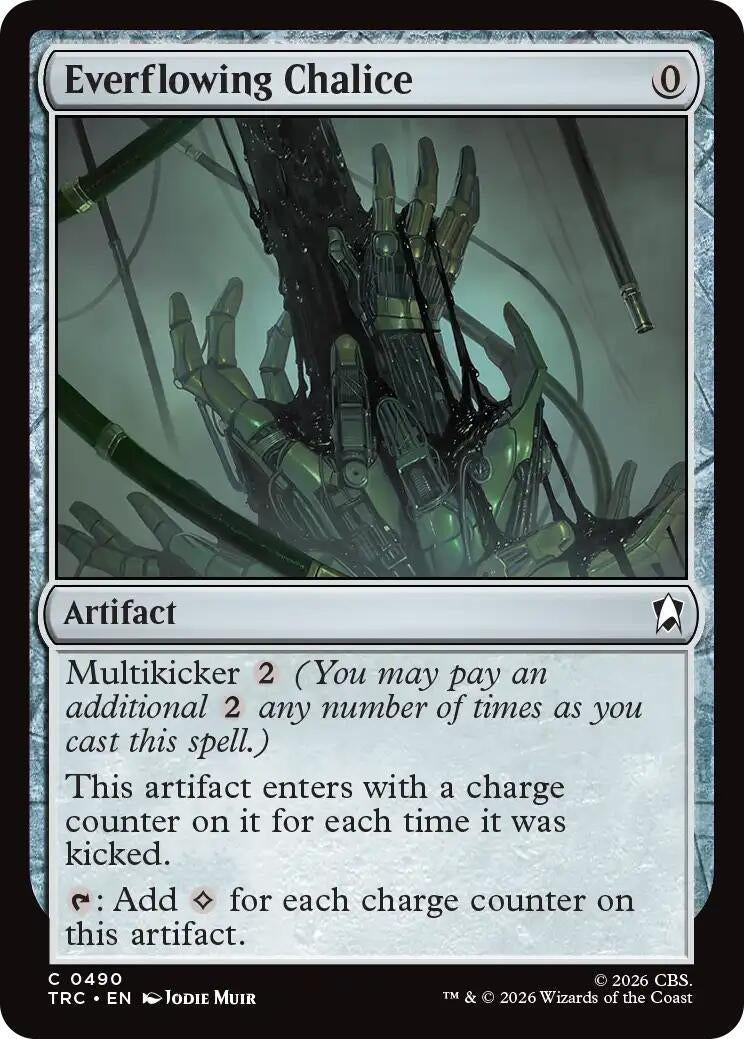 Image for Everflowing Chalice (490) (TRC) - Magic: The Gathering