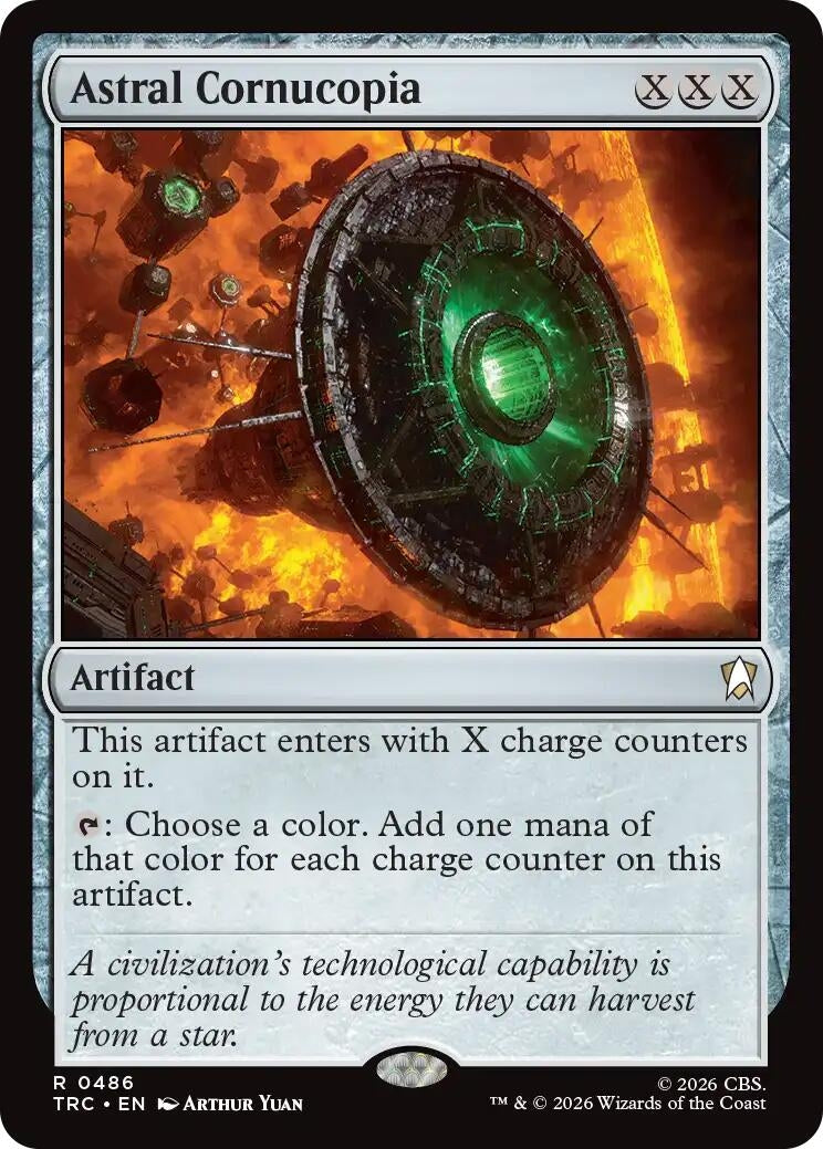 Image for Astral Cornucopia (Surge Foil) (486) (TRC) - Magic: The Gathering