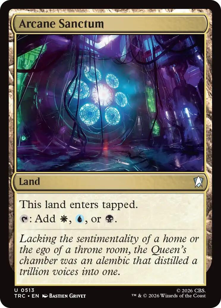 Image for Arcane Sanctum (513) (TRC) - Magic: The Gathering