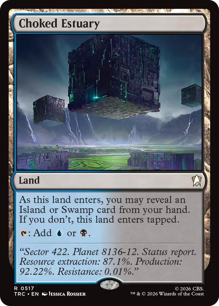 Image for Choked Estuary (517) (TRC) - Magic: The Gathering