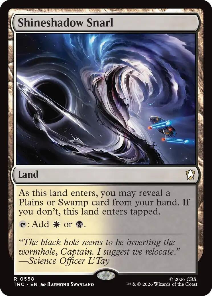 Image for Shineshadow Snarl (558) (TRC) - Magic: The Gathering