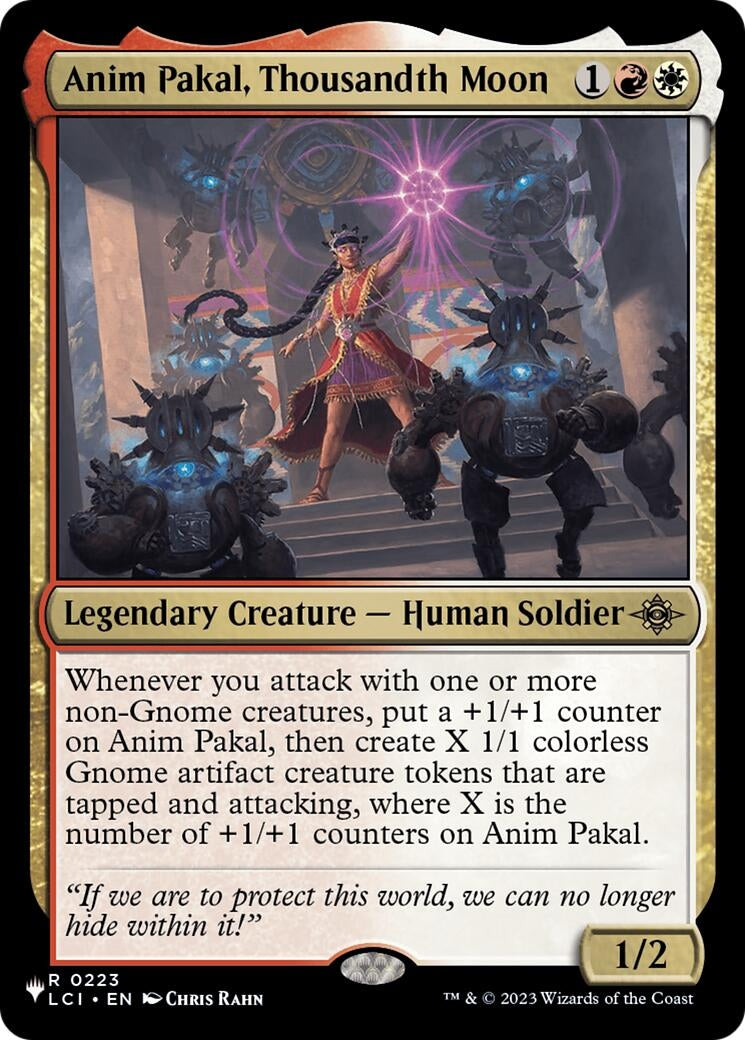 Image for Anim Pakal, Thousandth Moon (223) (LIST) - Magic: The Gathering