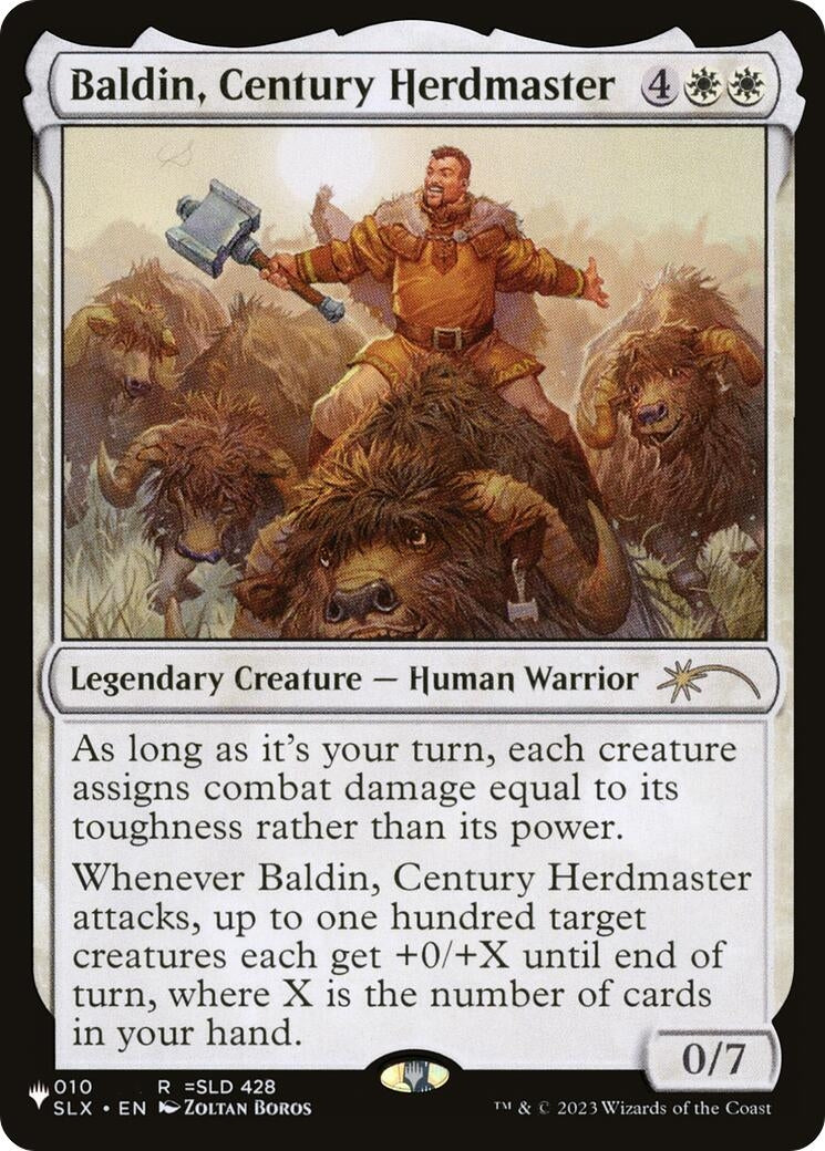 Image for Baldin, Century Herdmaster (10) (LIST) - Magic: The Gathering