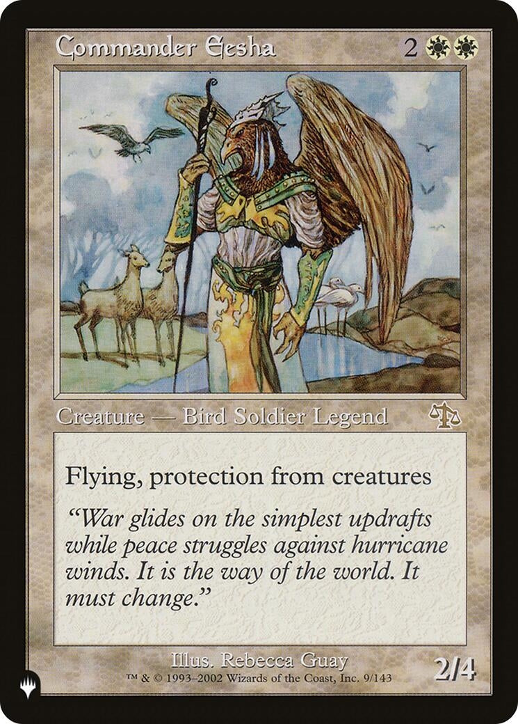 Image for Commander Eesha (9) (LIST) - Magic: The Gathering