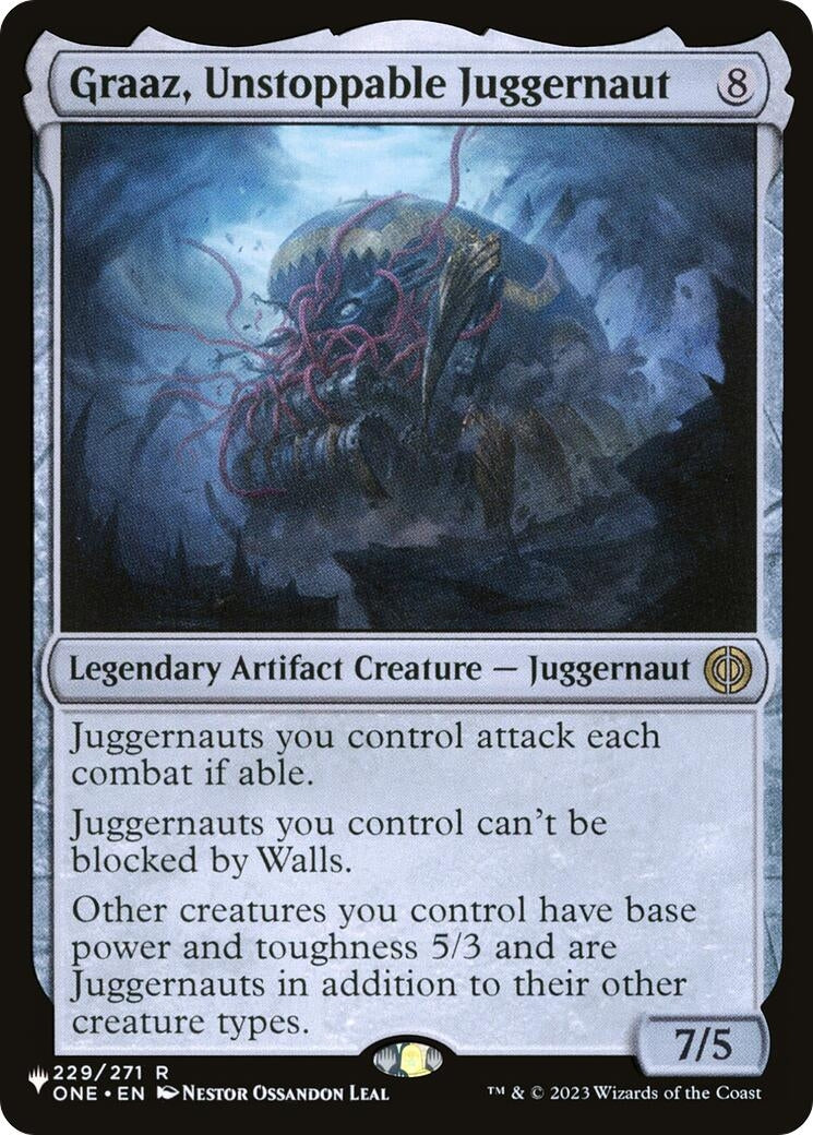 Image for Graaz, Unstoppable Juggernaut (229) (LIST) - Magic: The Gathering