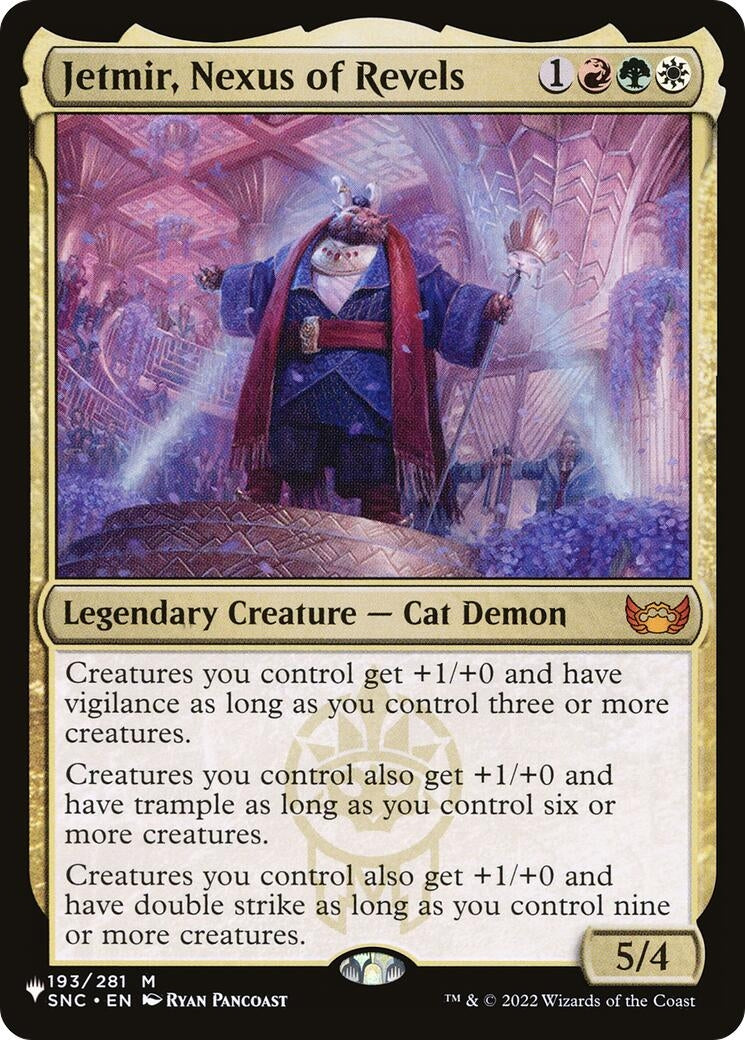 Image for Jetmir, Nexus of Revels (193) (LIST) - Magic: The Gathering