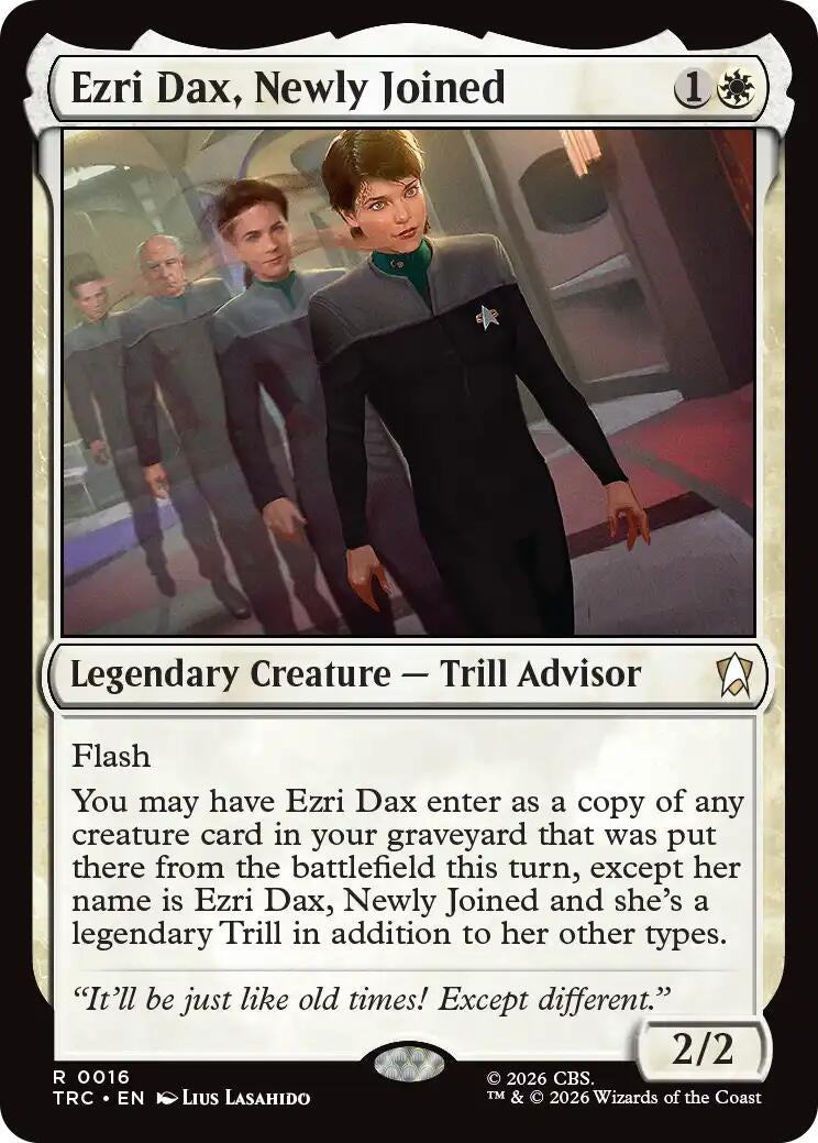 Image for Ezri Dax, Newly Joined (16) (TRC) - Magic: The Gathering