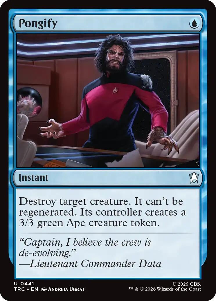Image for Pongify (Surge Foil) (441) (TRC) - Magic: The Gathering