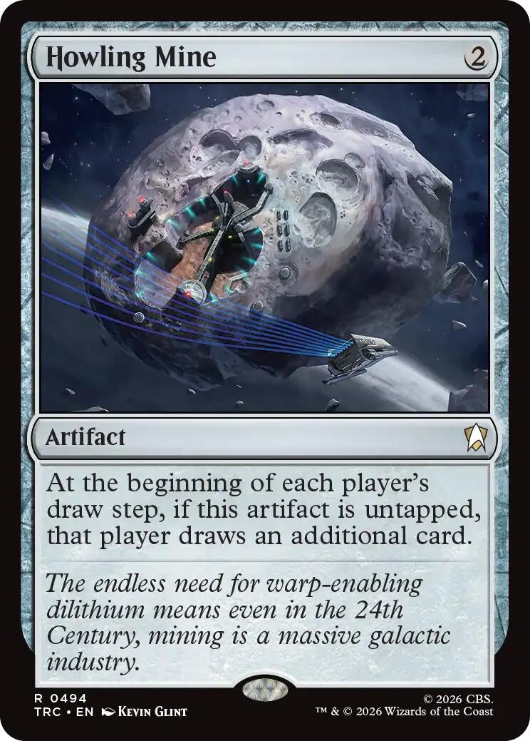 Image for Howling Mine (Surge Foil) (494) (TRC) - Magic: The Gathering