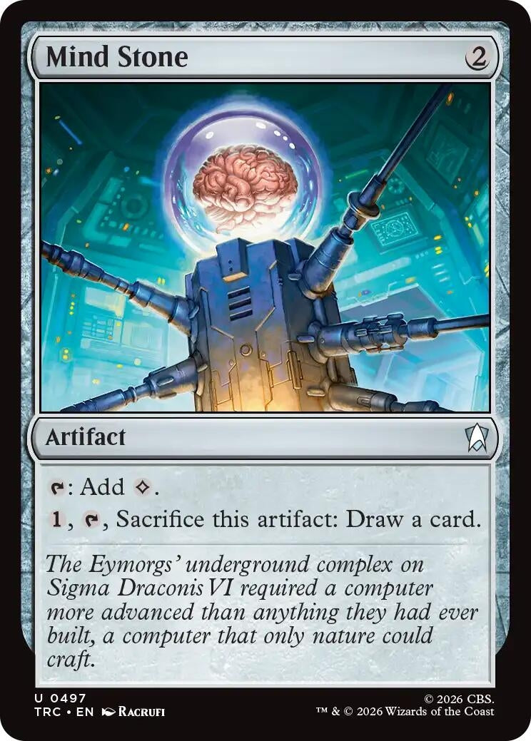 Image for Mind Stone (Surge Foil) (497) (TRC) - Magic: The Gathering