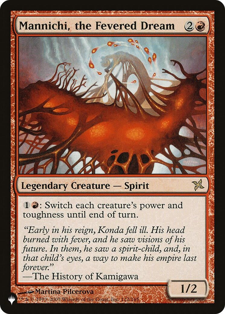 Image for Mannichi, the Fevered Dream (112) (LIST) - Magic: The Gathering