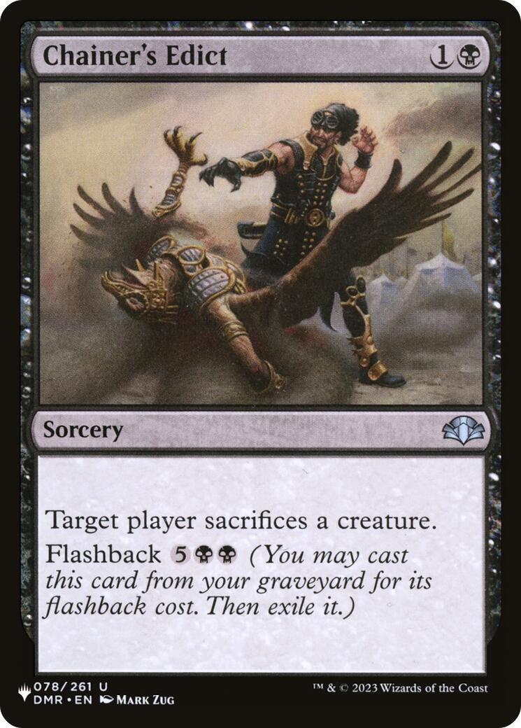 Image for Chainer's Edict (DMR) (78) (LIST) - Magic: The Gathering