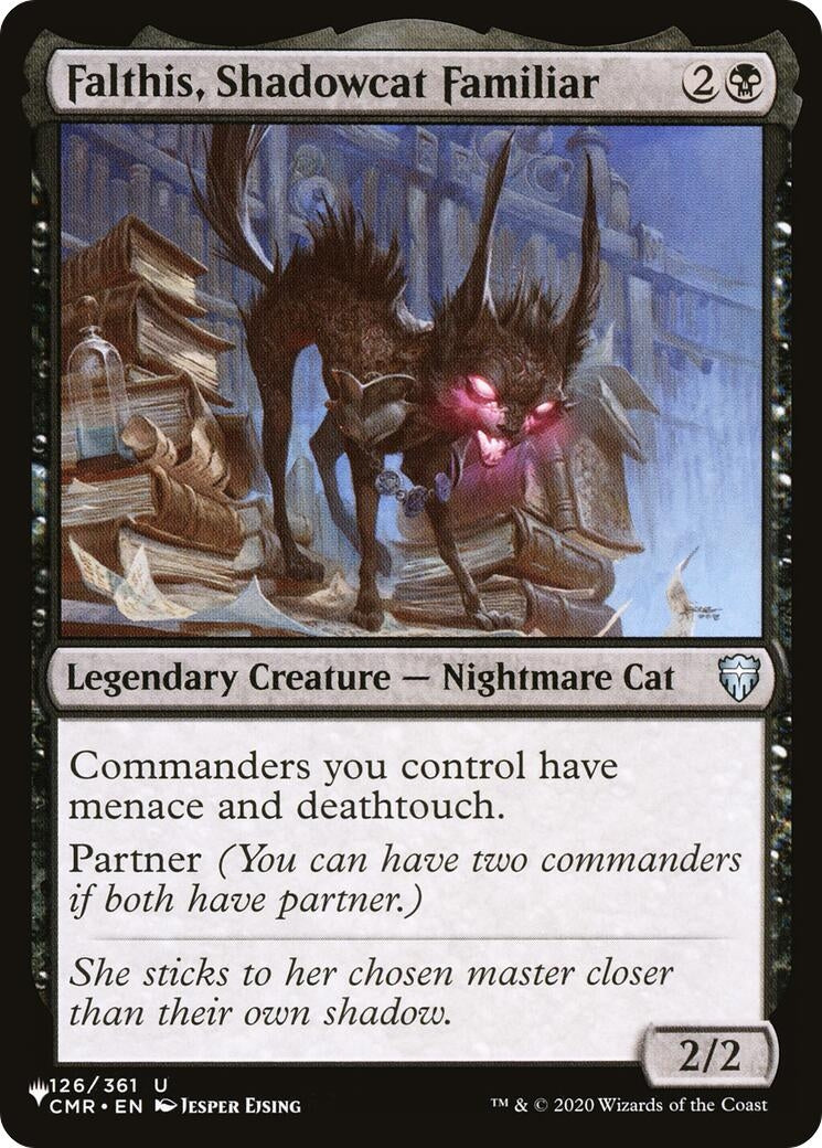 Image for Falthis, Shadowcat Familiar (126) (LIST) - Magic: The Gathering